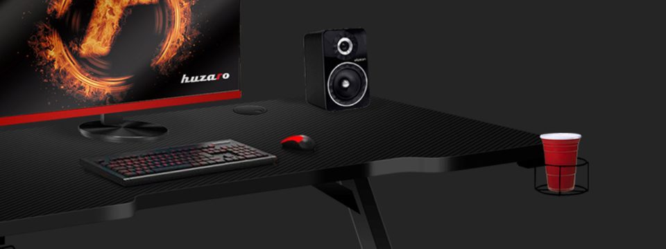 Funkcjonalne biurko gamingowe – biurko komputerowe, bez którego trudno sobie wyobrazić stanowisko gamingowe
